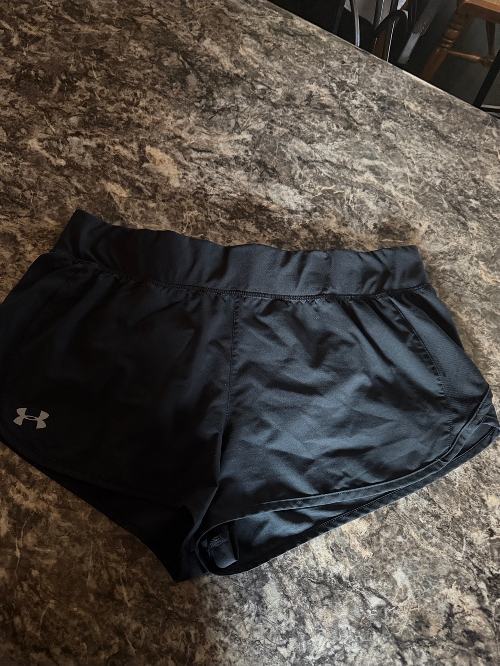 Under Armour Women's Black Performance Athletic Shorts